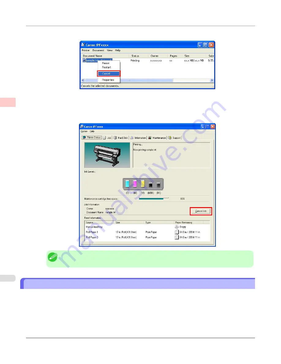 Canon imagePROGRAF iPF825 MFP Basic Guide No.1 Скачать руководство пользователя страница 32