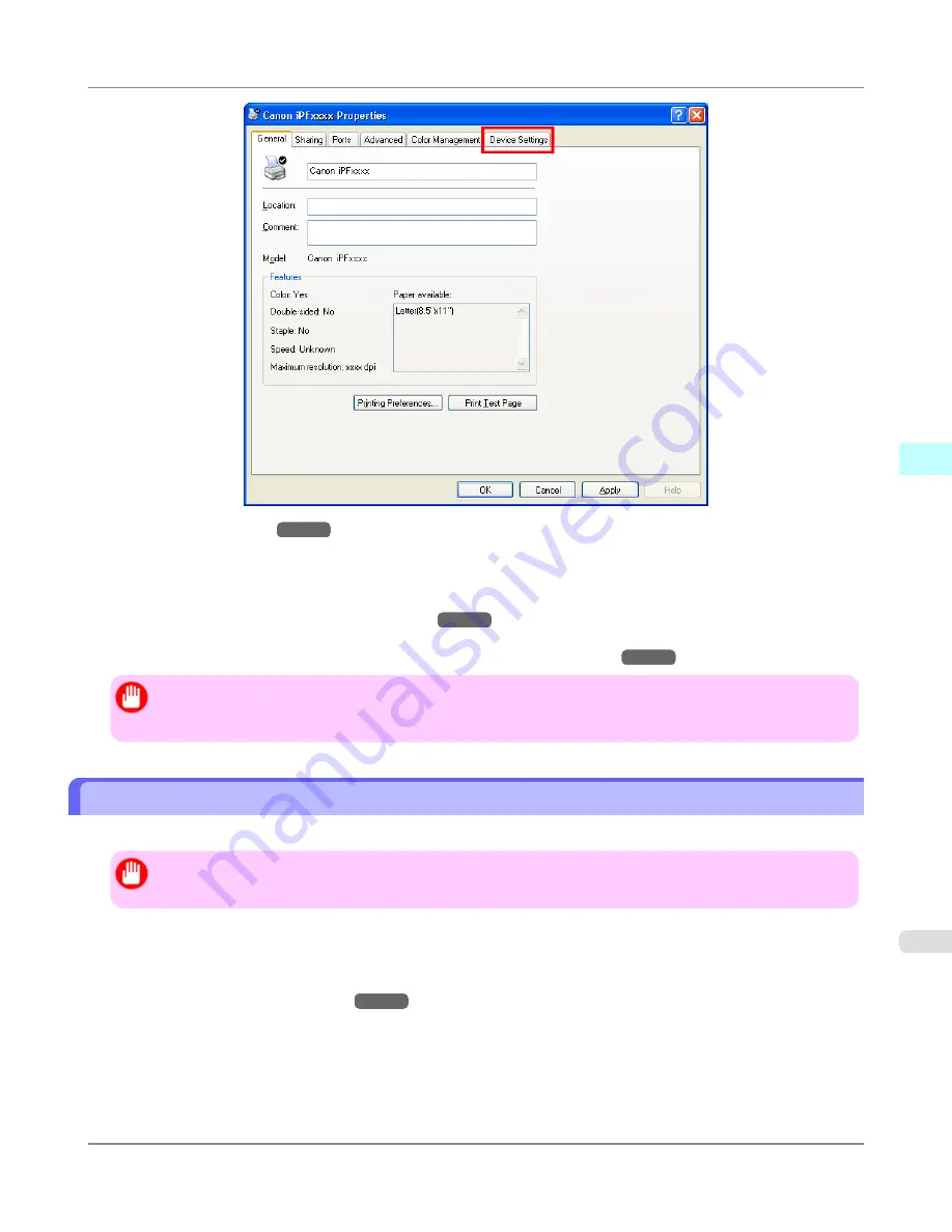 Canon imagePROGRAF iPF825 MFP Basic Guide No.1 User Manual Download Page 225