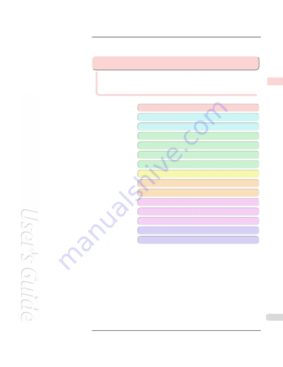 Canon imagePROGRAF iPF8400 User Manual Download Page 21