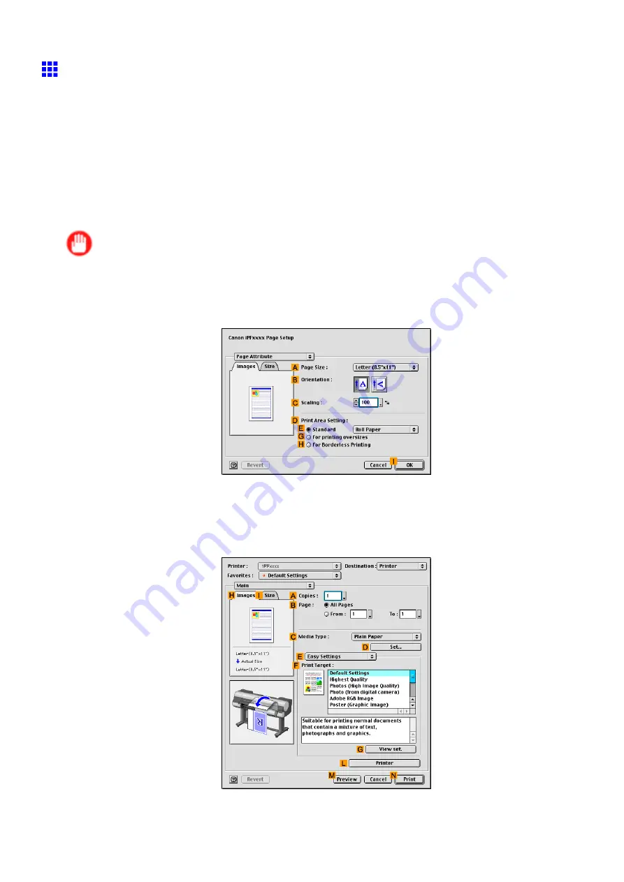 Canon imagePROGRAF IPF9000S User Manual Download Page 309