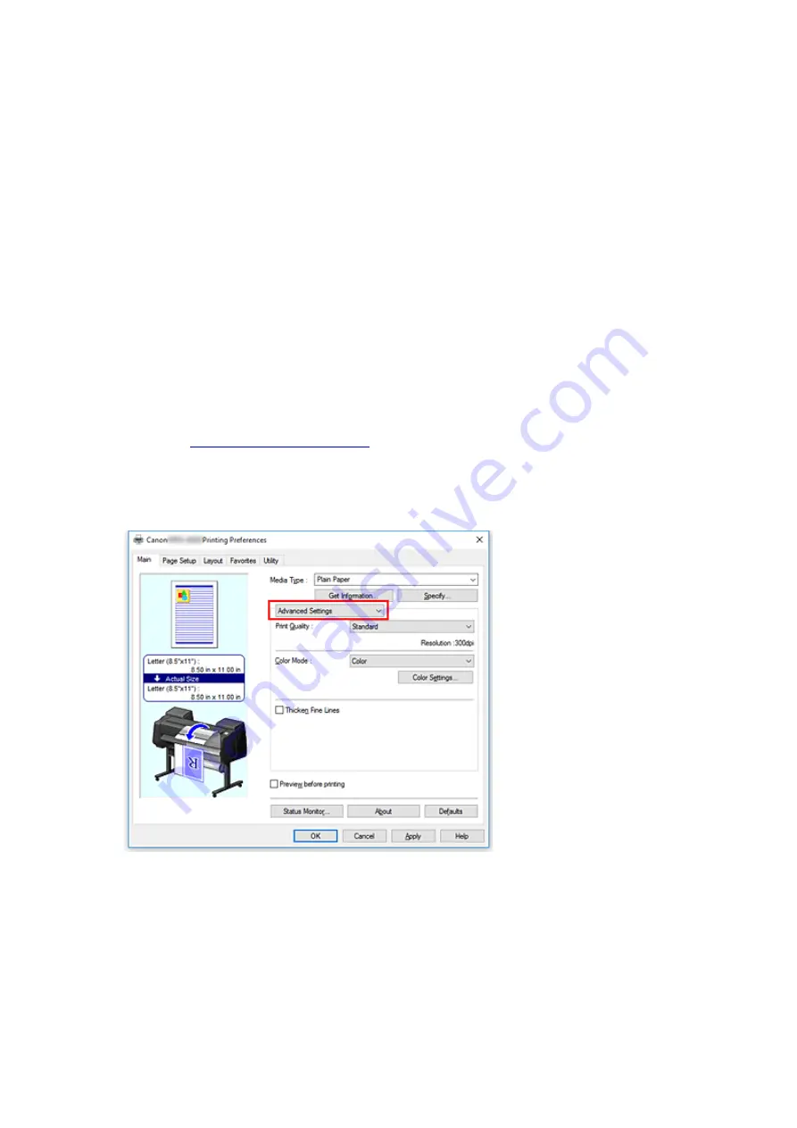 Canon imagePROGRAF PRO-2000 Online Manual Download Page 506