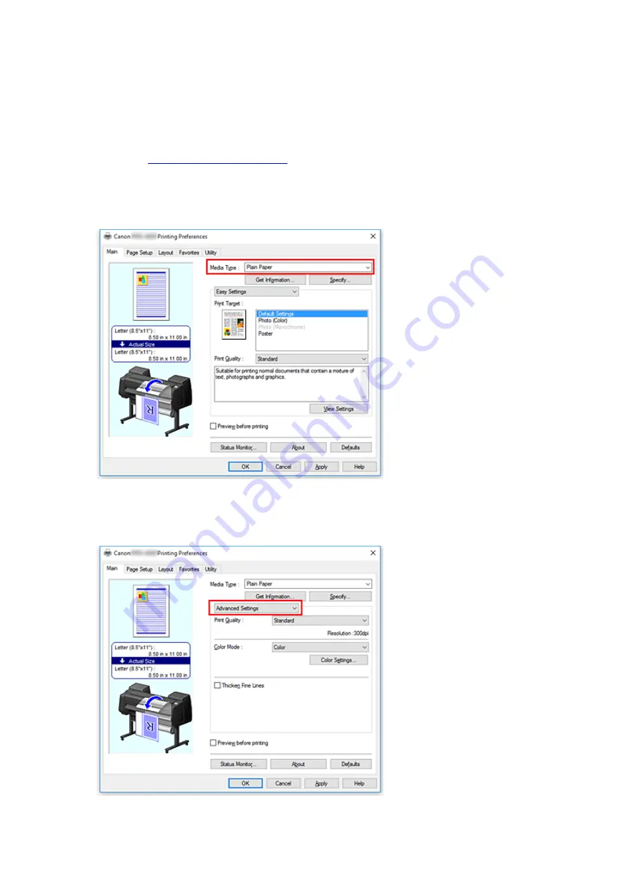 Canon imagePROGRAF PRO-2000 Online Manual Download Page 516