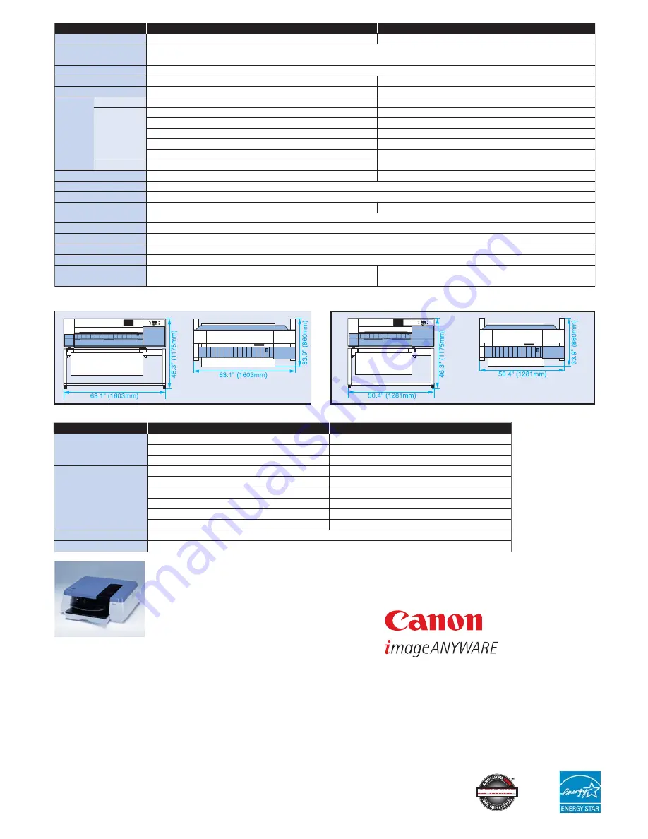 Canon imagePROGRAF W7200 Brochure & Specs Download Page 8