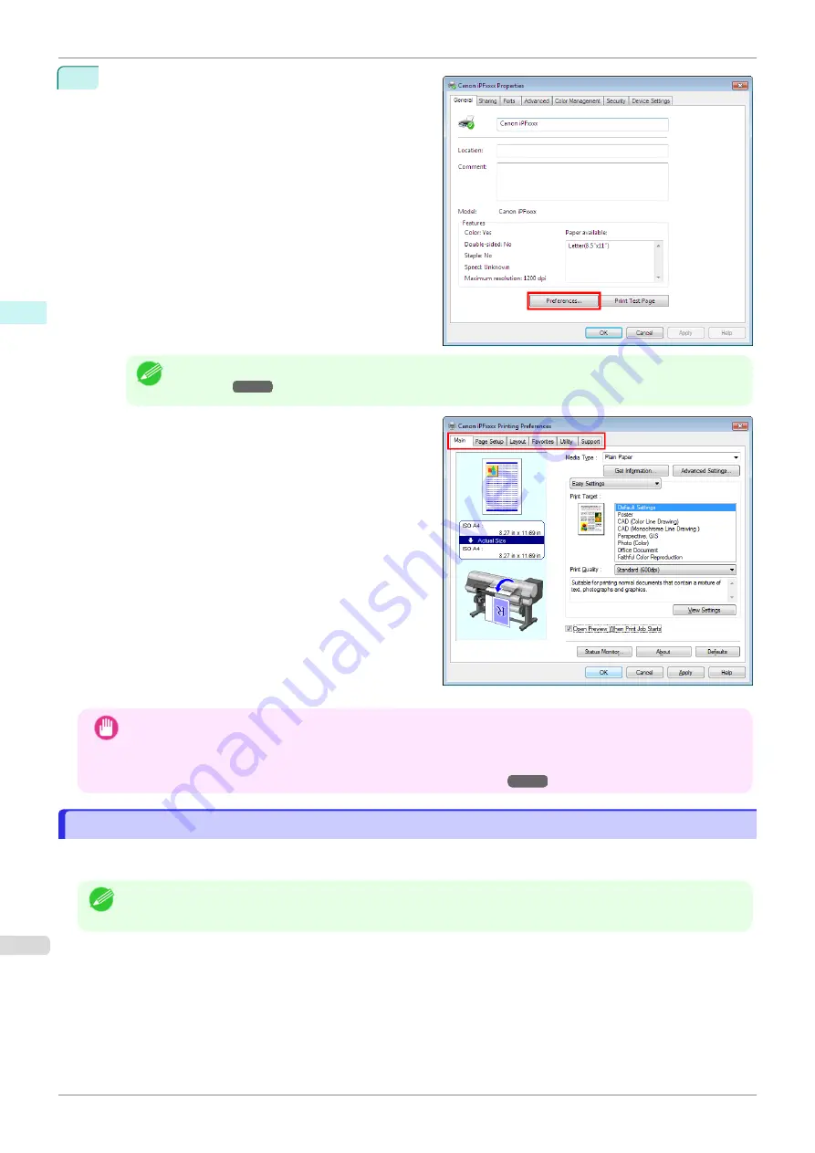 Canon imagePROGRAFi iPF840 series User Manual Download Page 166