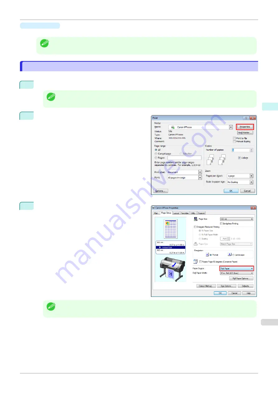 Canon imagePROGRAFi iPF840 series User Manual Download Page 207