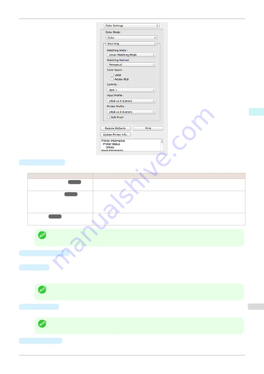 Canon imagePROGRAFi iPF840 series User Manual Download Page 317