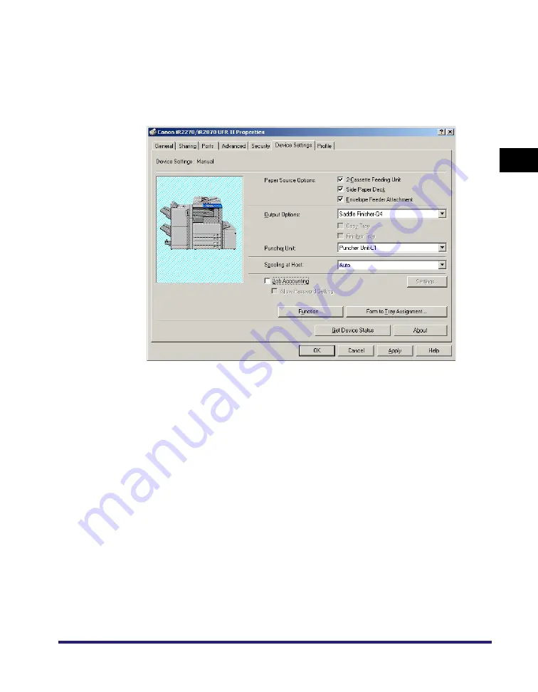 Canon imageRUNNER 105+ Driver Manual Download Page 61