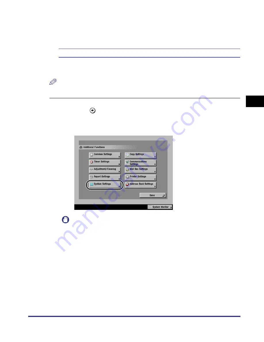 Canon imageRUNNER 105 Network Manual Download Page 61