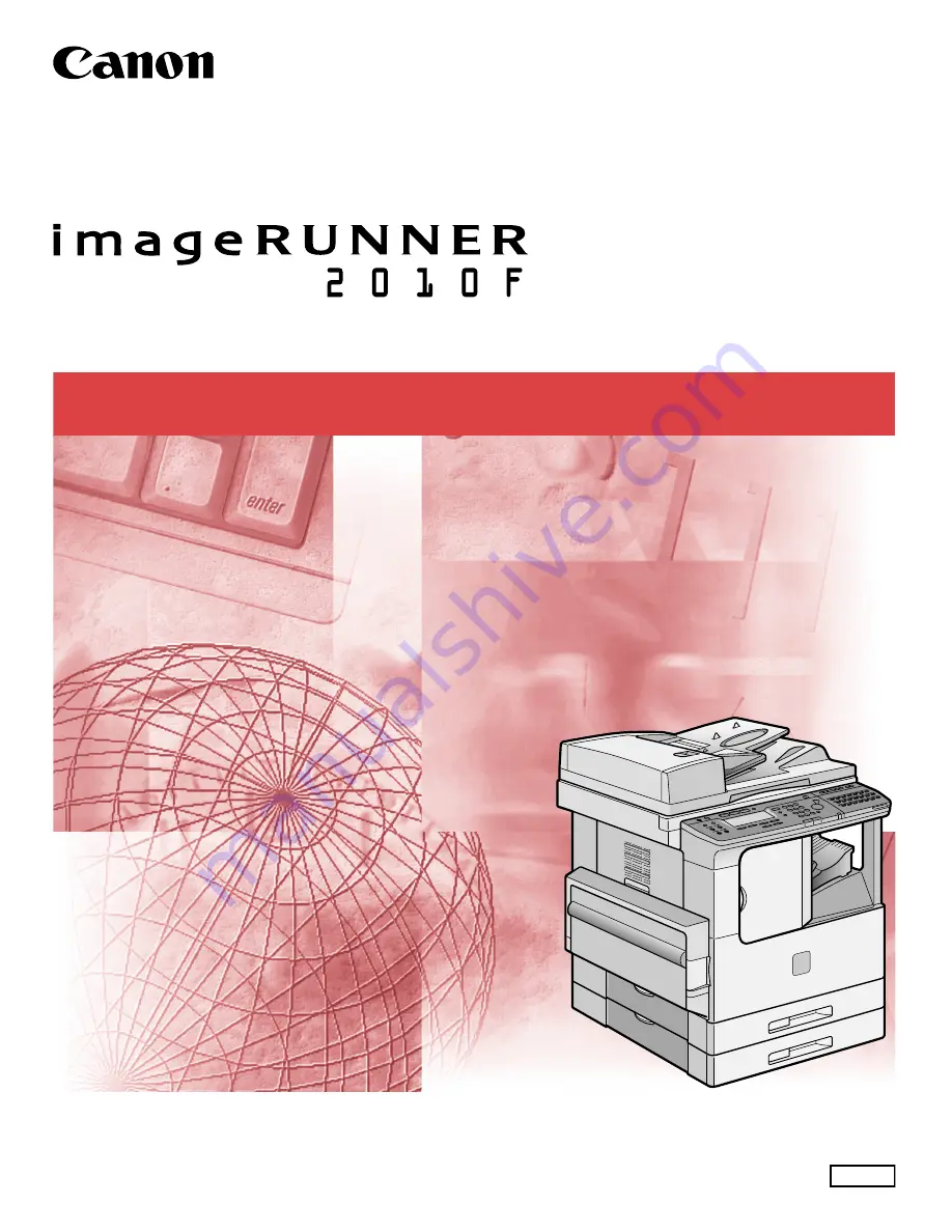 Canon IMAGERUNNER 2010F Facsimile Manual Download Page 1