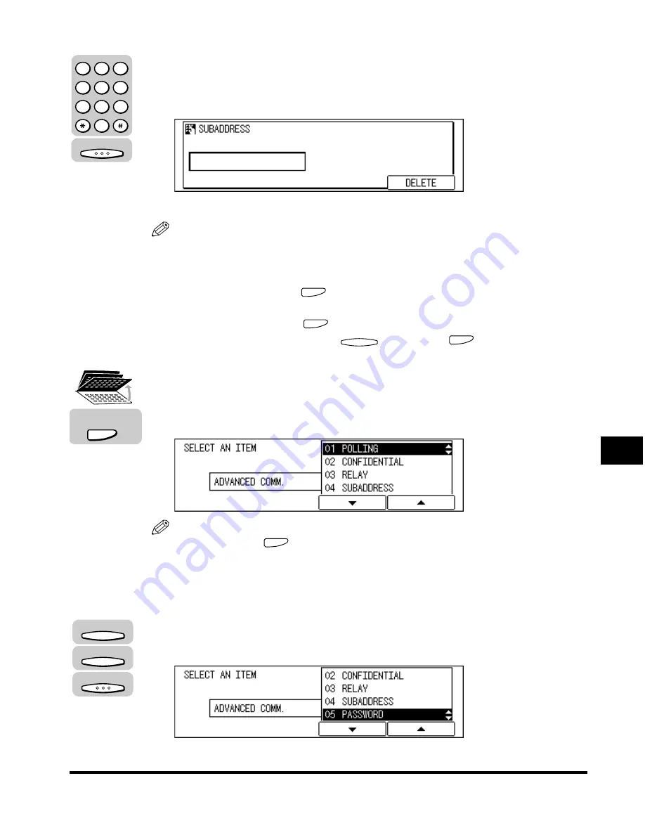 Canon IMAGERUNNER 2010F Facsimile Manual Download Page 250