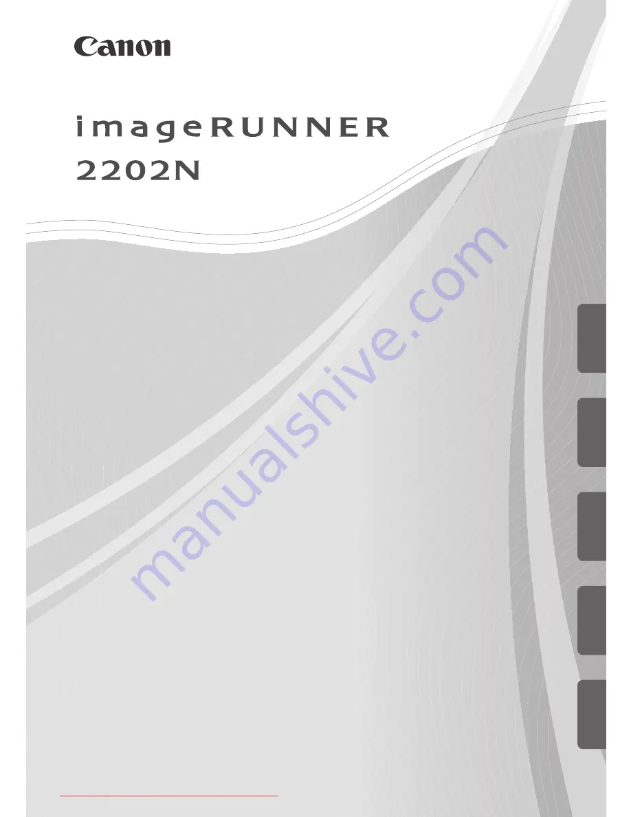 Canon imageRUNNER 2202 Quick Manual Download Page 1