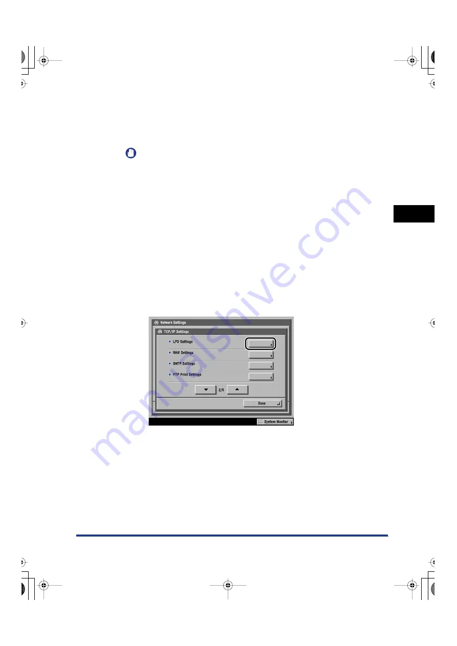 Canon imageRUNNER 2270 Network Manual Download Page 55