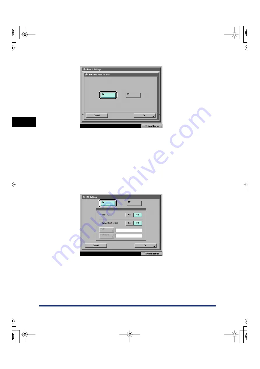 Canon imageRUNNER 2270 Network Manual Download Page 60