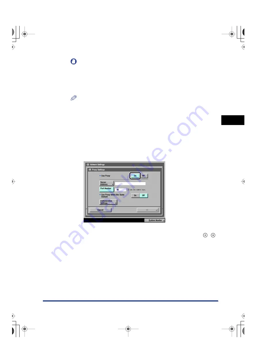 Canon imageRUNNER 2270 Network Manual Download Page 63