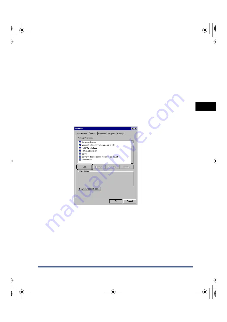 Canon imageRUNNER 2270 Network Manual Download Page 107