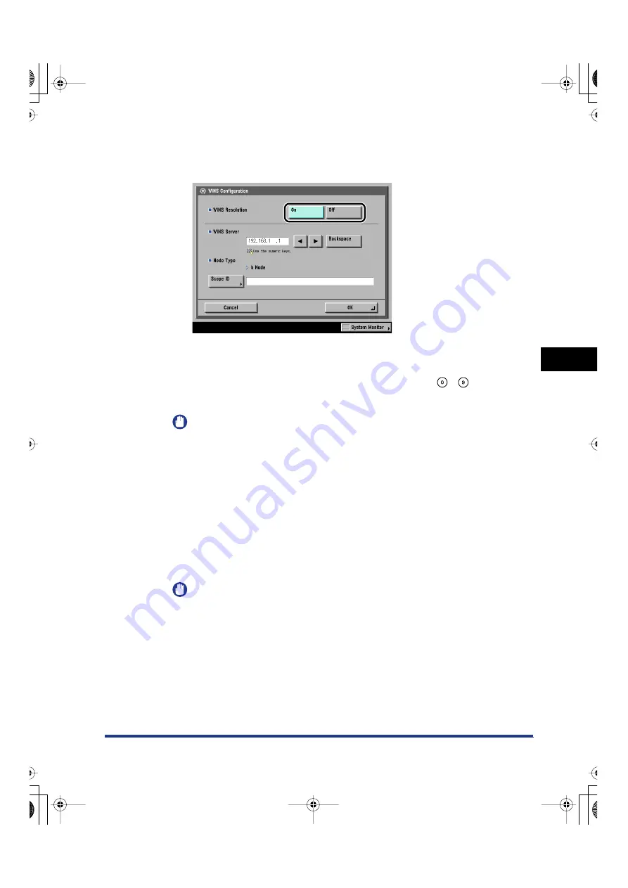 Canon imageRUNNER 2270 Network Manual Download Page 167