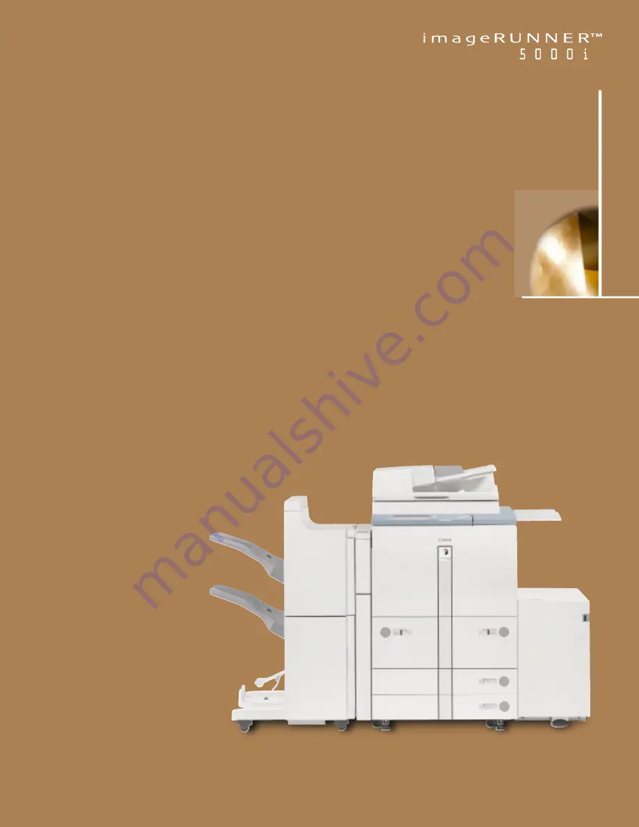 Canon imageRUNNER 5000i Brochure Download Page 2