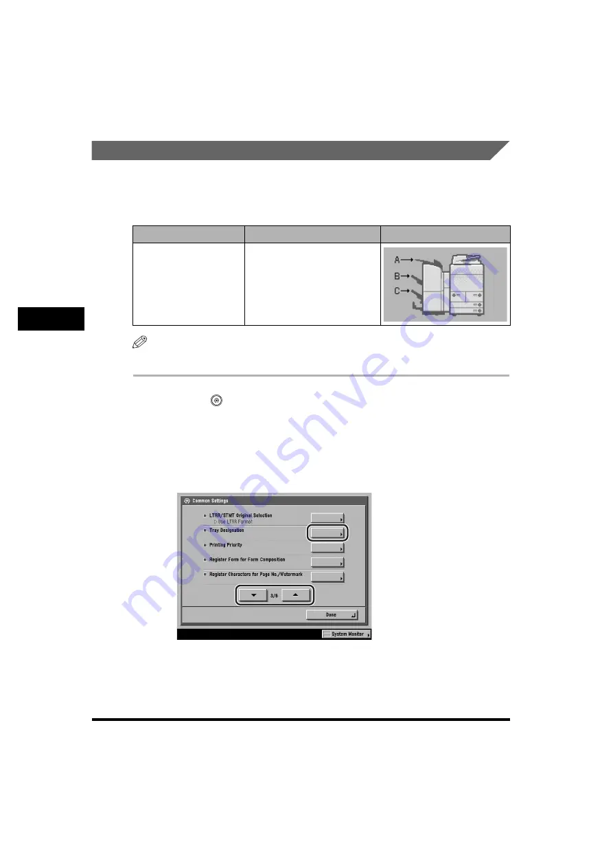 Canon imageRUNNER 5070 Reference Manual Download Page 218