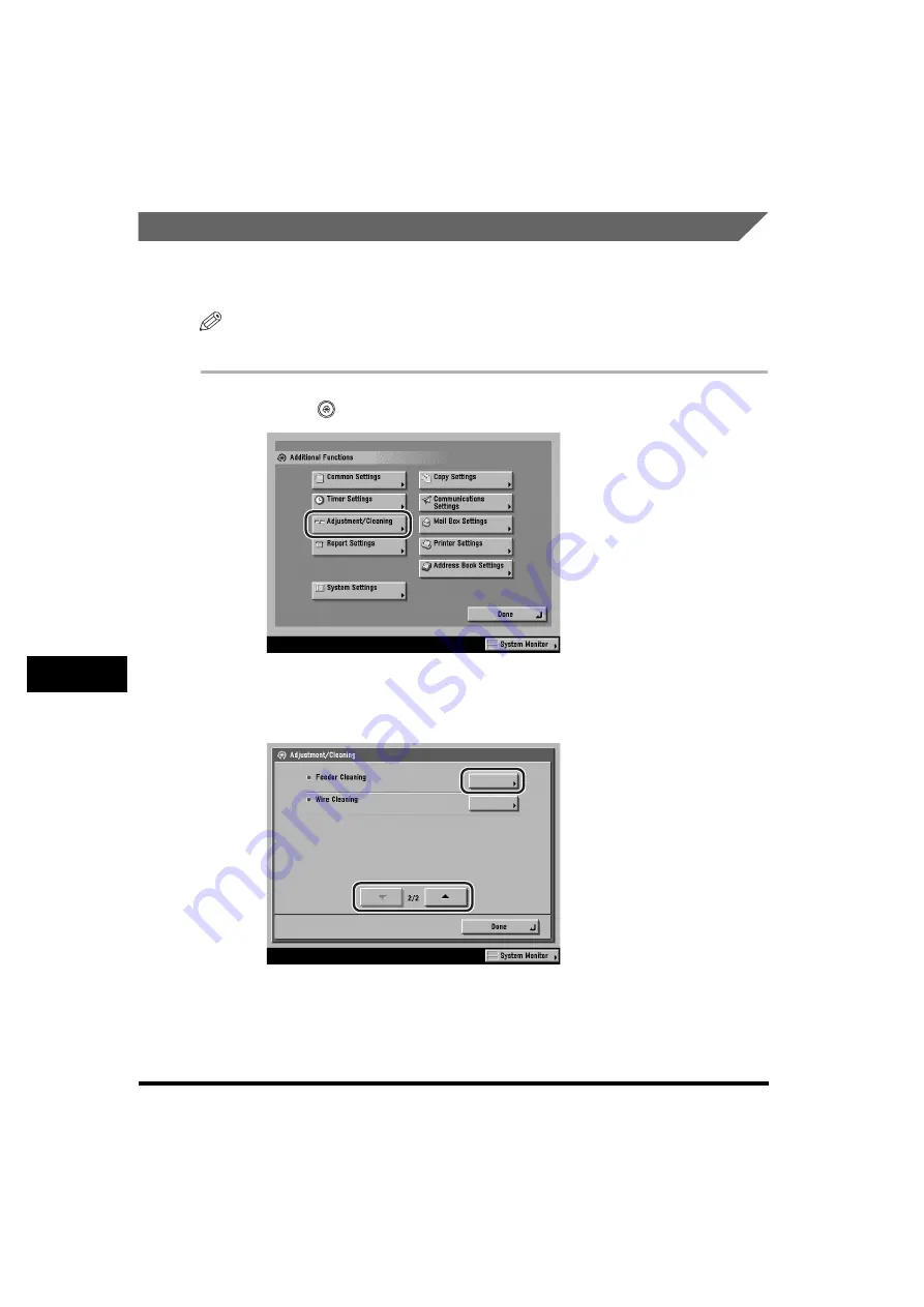 Canon imageRUNNER 5070 Reference Manual Download Page 466