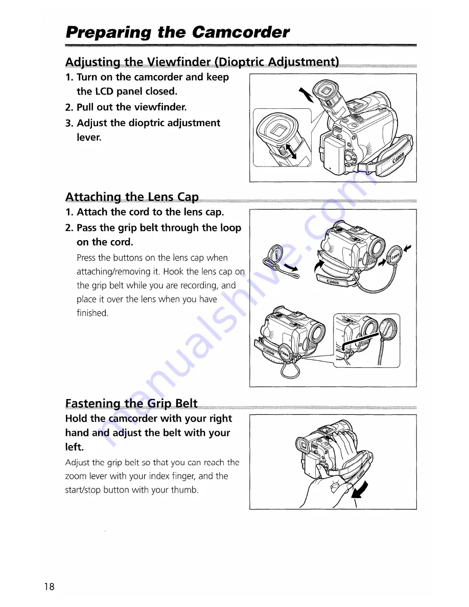 Canon imageRunner 60 Instruction Manual Download Page 19