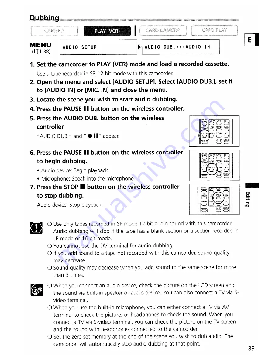 Canon imageRunner 60 Instruction Manual Download Page 90