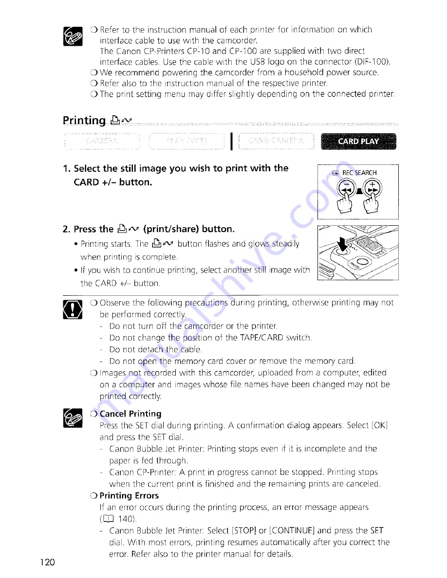 Canon imageRunner 60 Instruction Manual Download Page 121