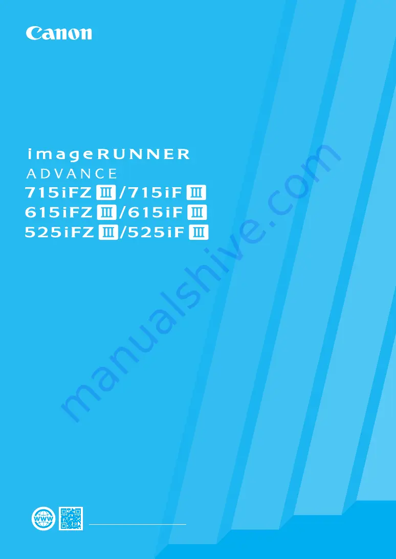 Canon imageRunner Advance 515iF III Скачать руководство пользователя страница 1