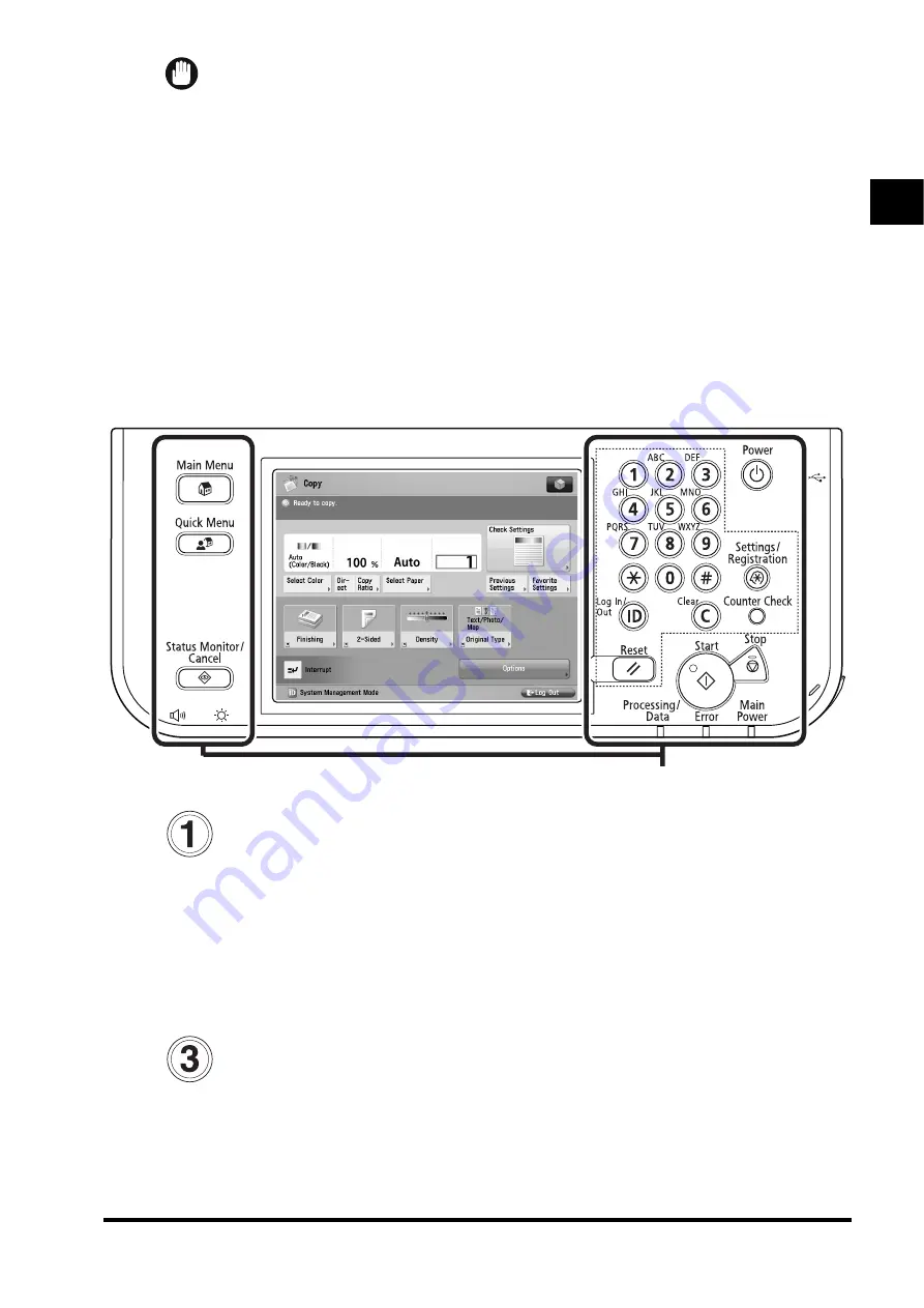 Canon imageRUNNER ADVANCE 6065 User Manual Download Page 23