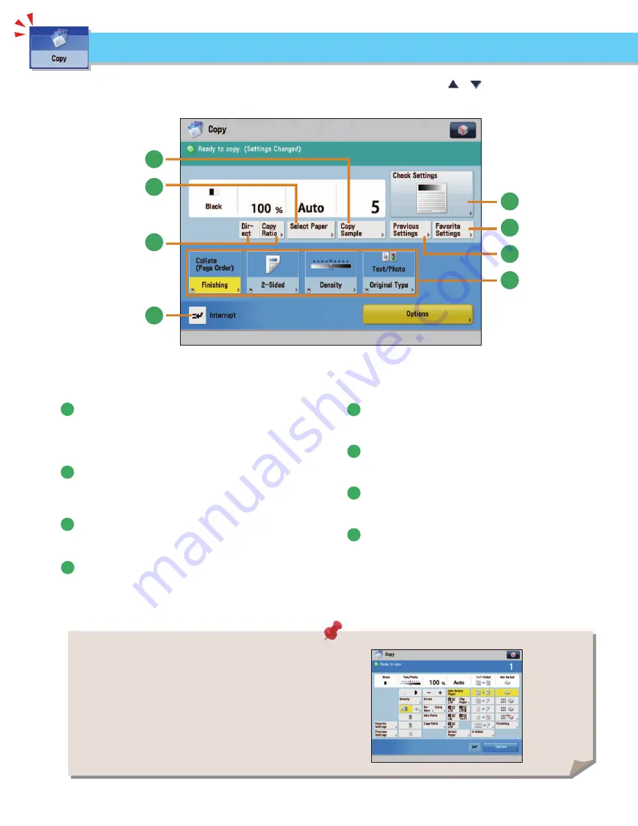 Canon imageRunner Advance 6255 Basic Operation Gude Download Page 26