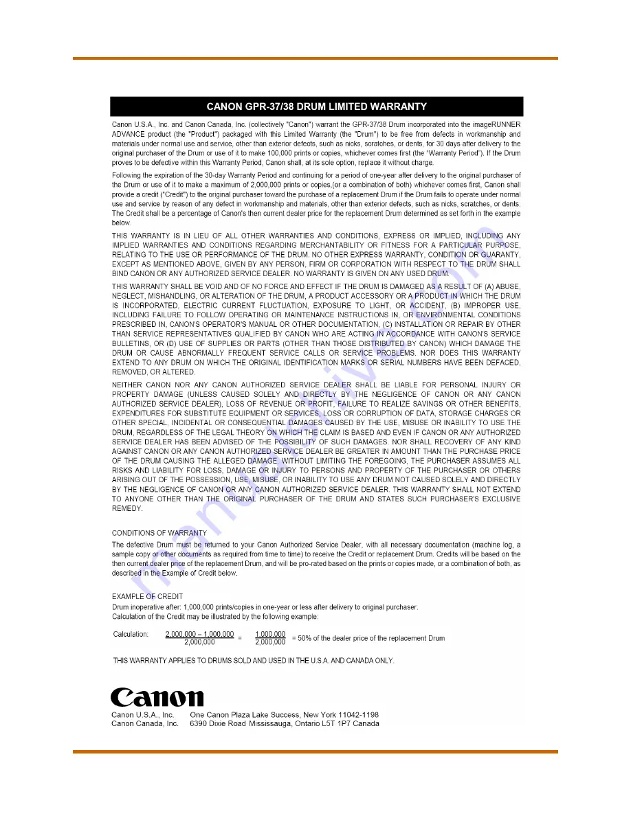 Canon imageRUNNER ADVANCE 6555i Service Manual Download Page 111