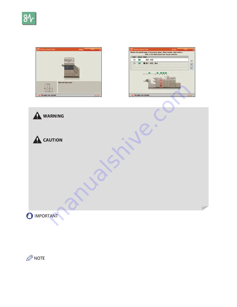 Canon imagerunner advance 8205 Operation Manual Download Page 140