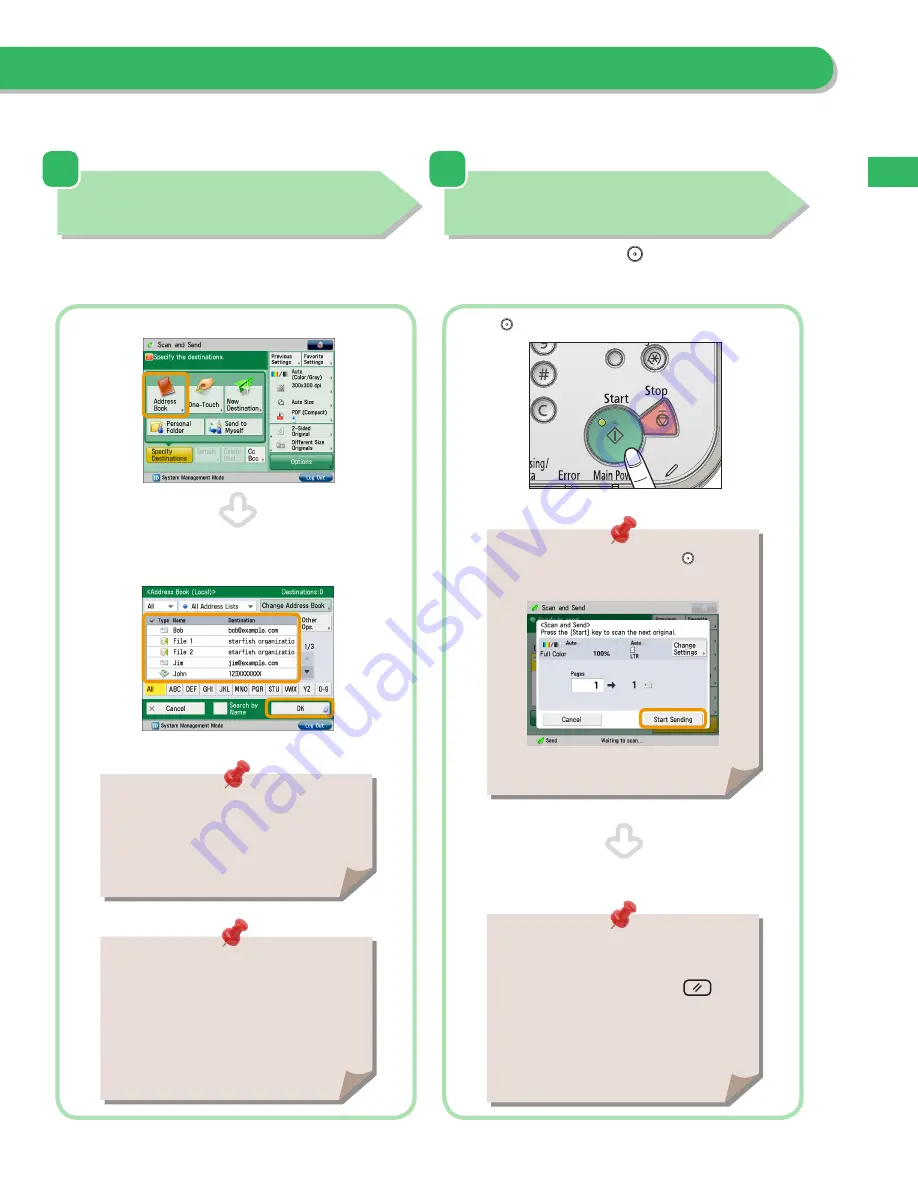 Canon imageRUNNER ADVANCE C2225 Basic Operation Gude Download Page 39