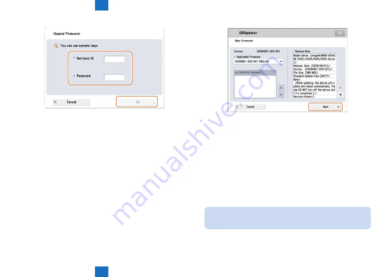 Canon IMAGERUNNER ADVANCE C5030 Service Manual Download Page 552