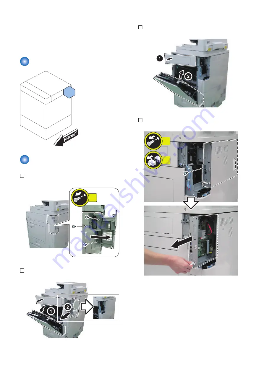 Canon imageRUNNER ADVANCE C5500 Series Service Manual Download Page 1200