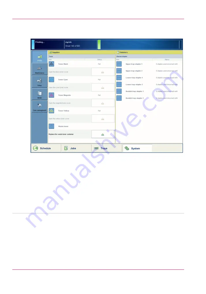 Canon imageRUNNER ADVANCE C9065S PRO Operating Information Manual Download Page 300