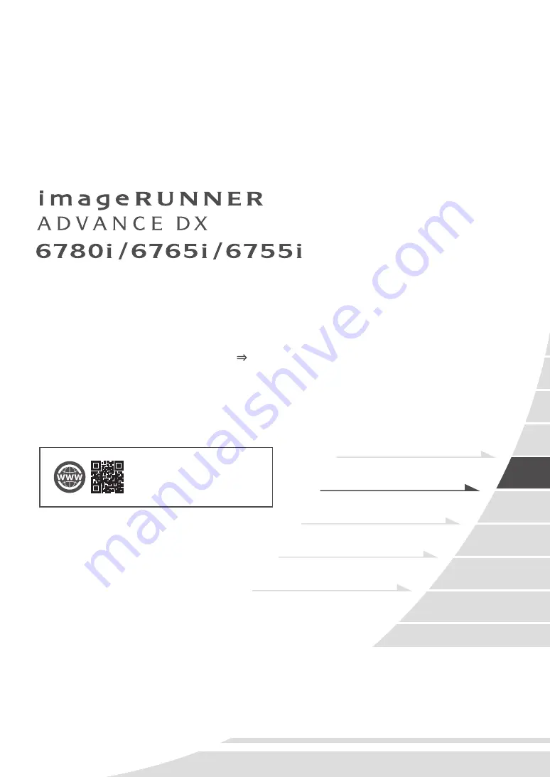 Canon imageRUNNER ADVANCE DX 6755i Faq Manual Download Page 45