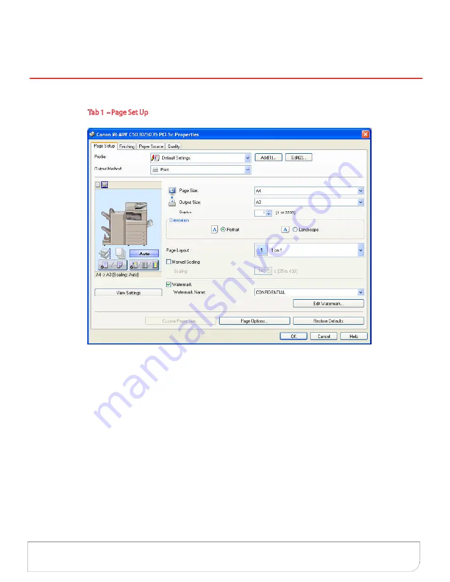 Canon IMAGERUNNER ADVANCE SERIES User Manual Download Page 30