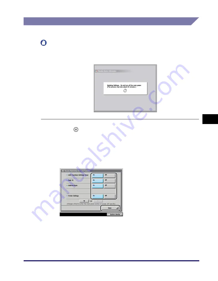 Canon ImageRunner C2550 Reference Manual Download Page 307