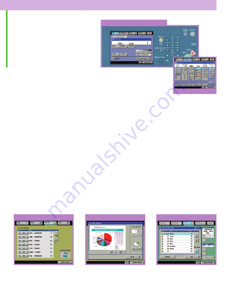 Canon imageRUNNER C3170 series Datasheet Download Page 5