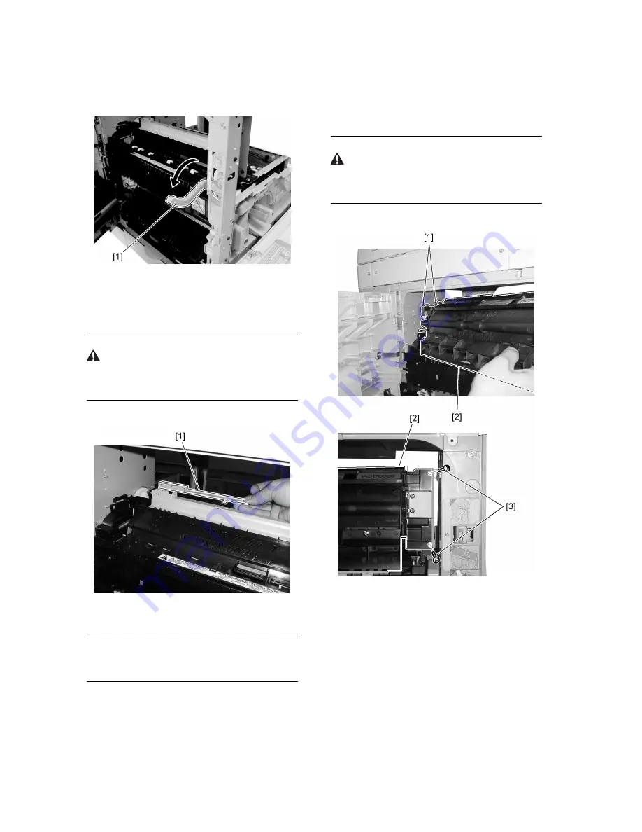 Canon INNER 2-WAY TRAY-E1 Installation Procedure Download Page 34