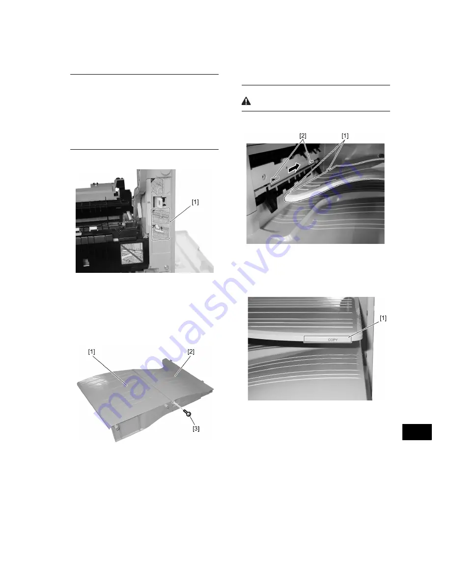 Canon INNER 2-WAY TRAY-E1 Installation Procedure Download Page 37