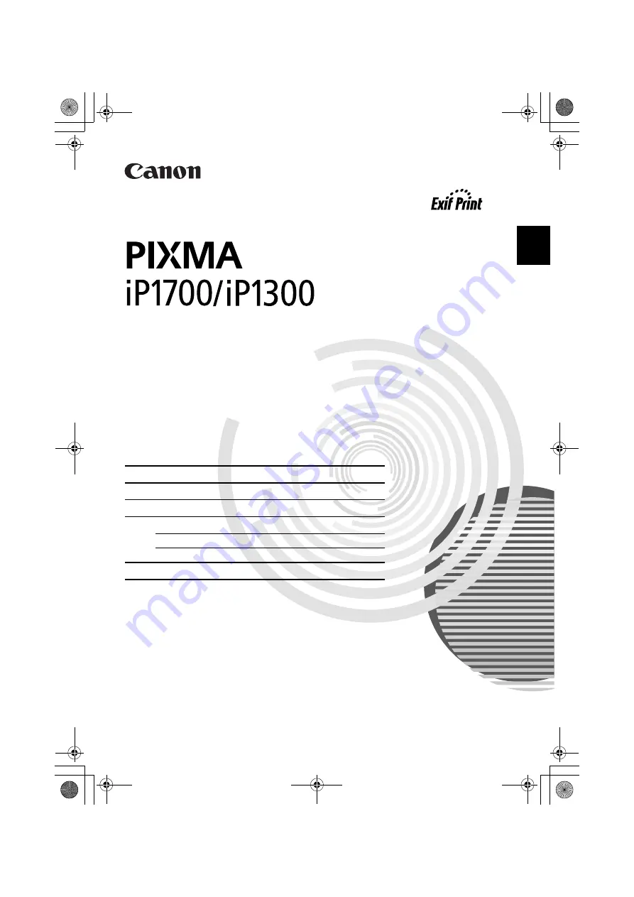 Canon iP1700 - PIXMA Color Inkjet Printer Скачать руководство пользователя страница 19