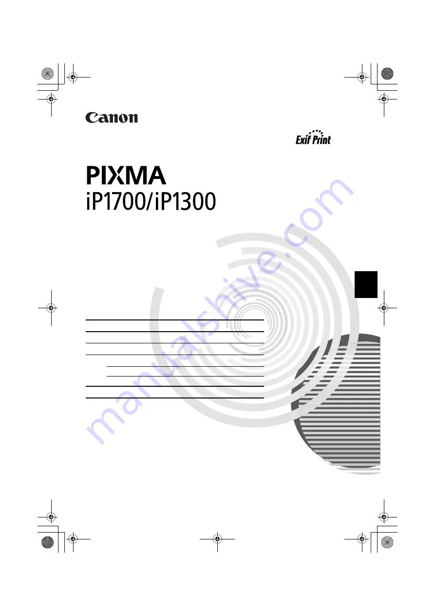 Canon iP1700 - PIXMA Color Inkjet Printer Quick Start Manual Download Page 51