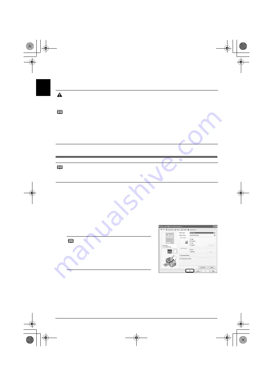 Canon iP1700 - PIXMA Color Inkjet Printer Quick Start Manual Download Page 128