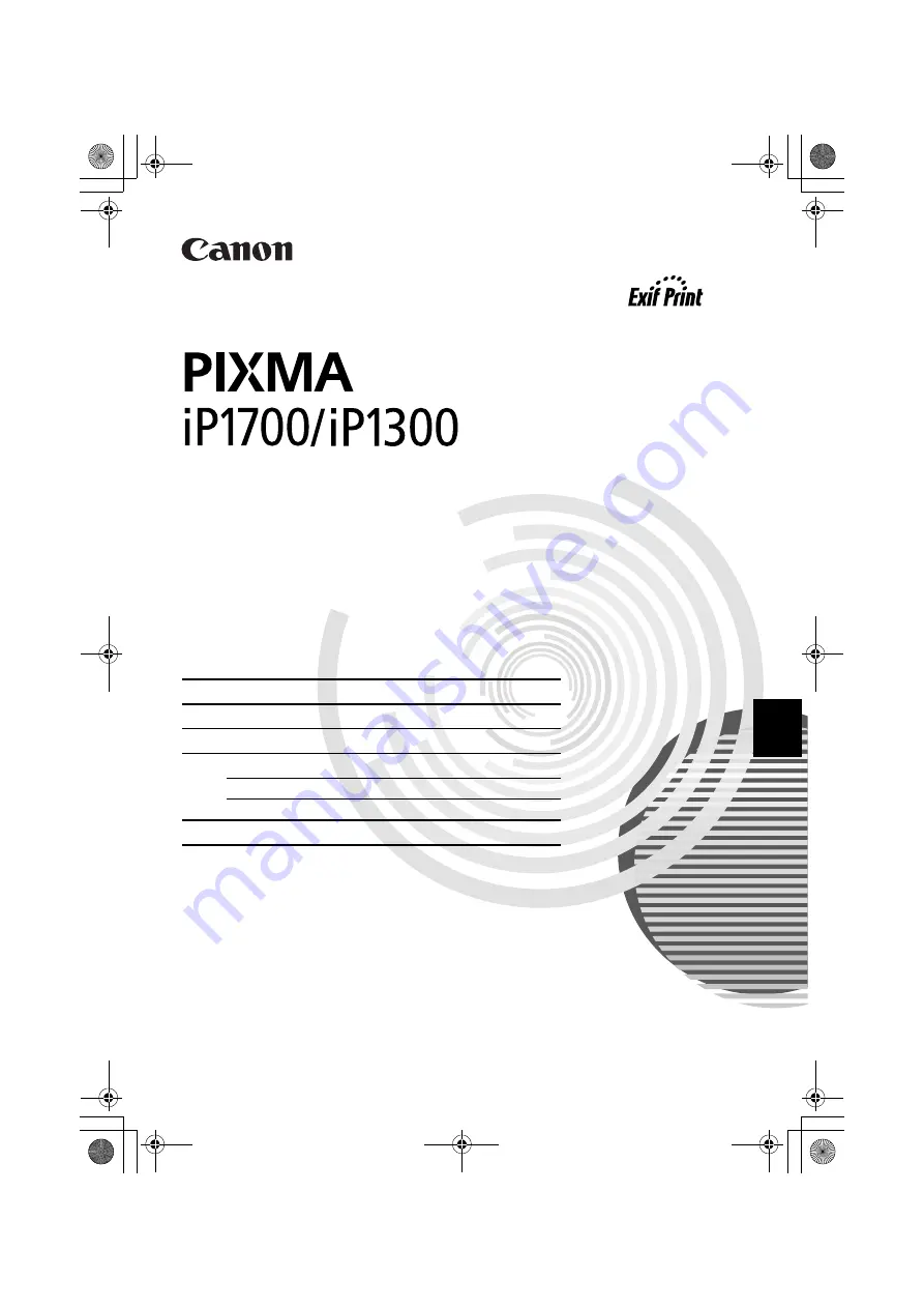 Canon iP1700 - PIXMA Color Inkjet Printer Quick Start Manual Download Page 179