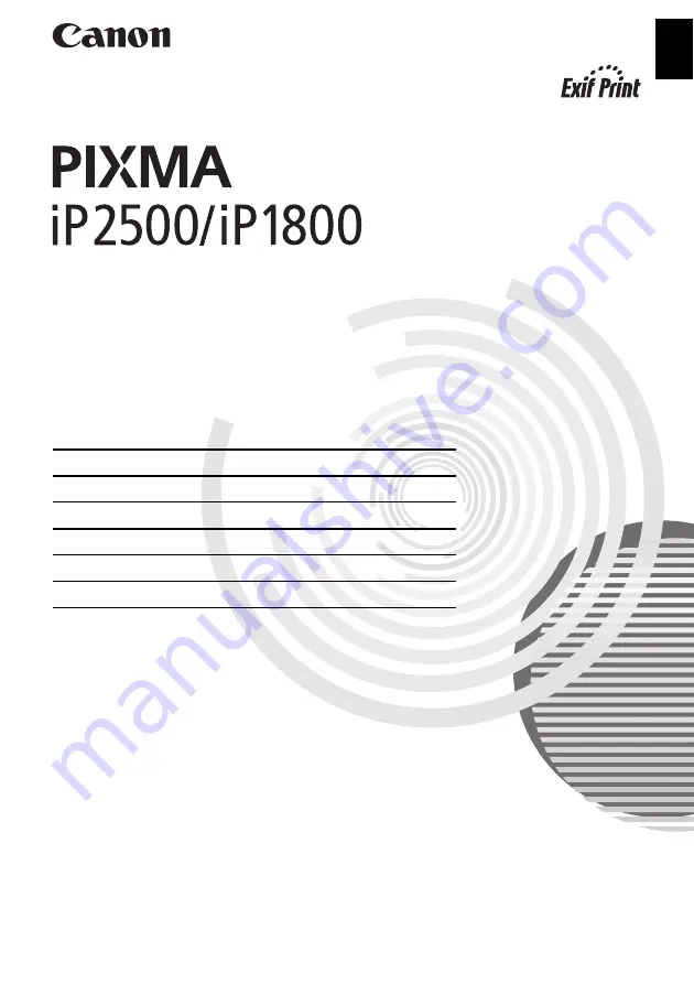 Canon iP1800 - PIXMA Color Inkjet Printer Quick Start Manual Download Page 133