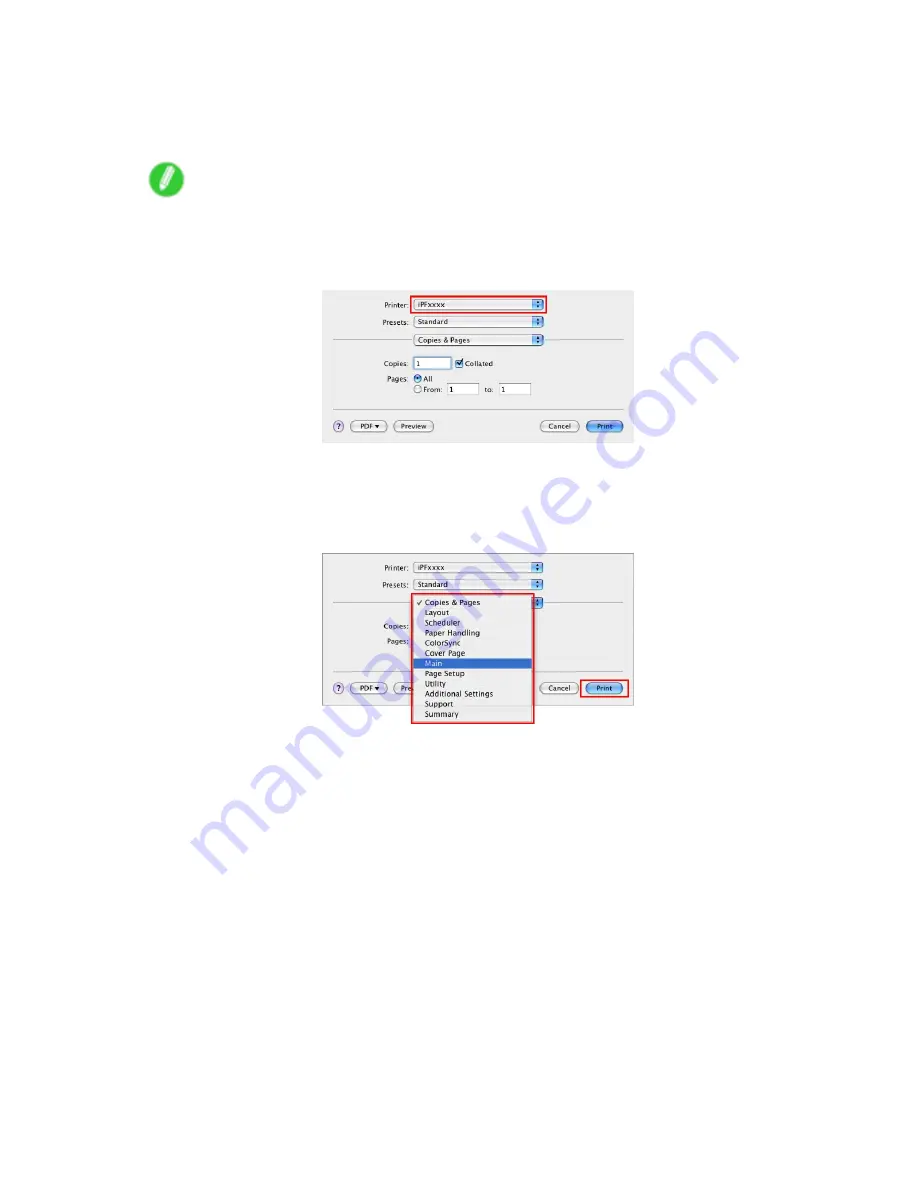 Canon iPF510 - imagePROGRAF Color Inkjet Printer User Manual Download Page 107