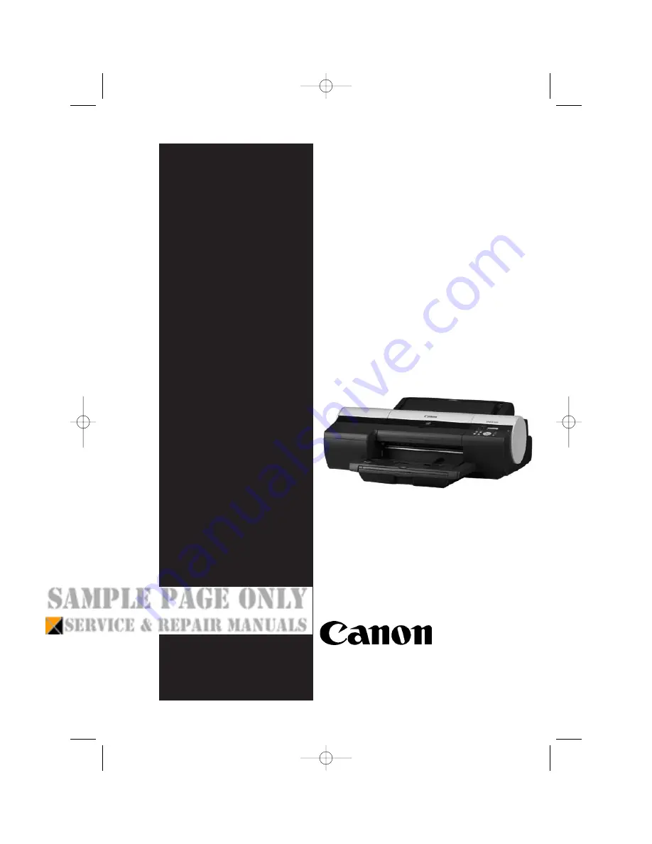 Canon iPF5100 - imagePROGRAF Color Inkjet Printer Скачать руководство пользователя страница 1