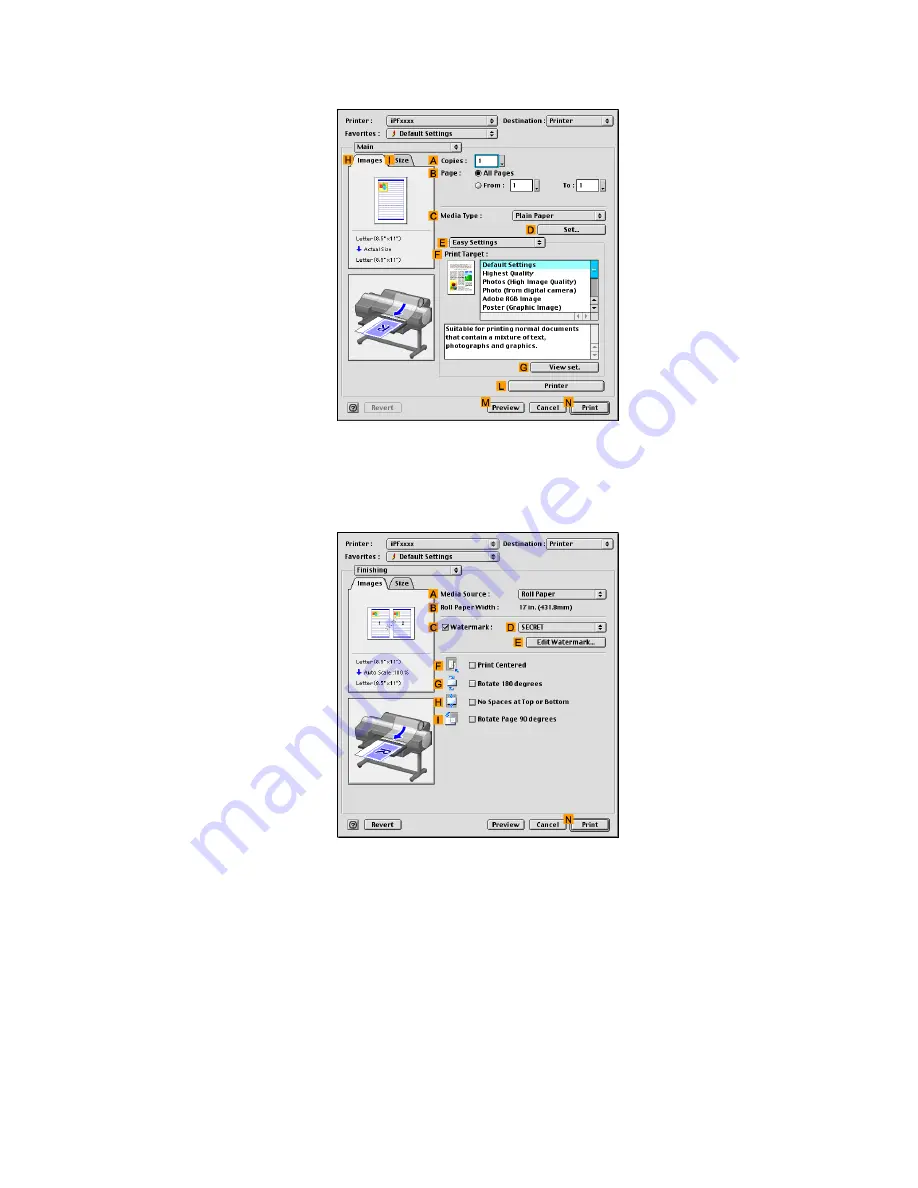 Canon iPF6100 - imagePROGRAF Color Inkjet Printer User Manual Download Page 323