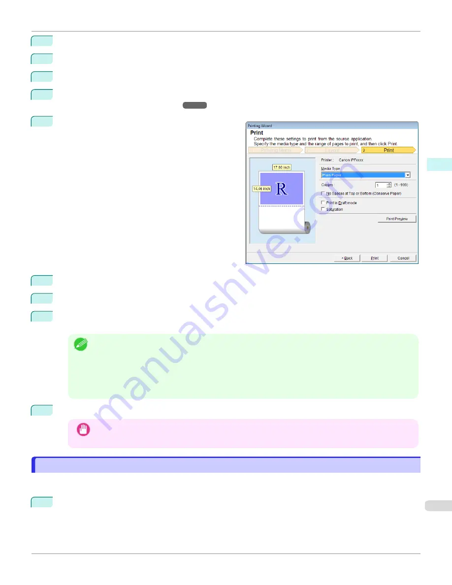 Canon IPF670 User Manual Download Page 269